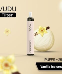 VUDU Filter - Vanilla Ice Cream Disposable Pod Device (2500 Puffs)