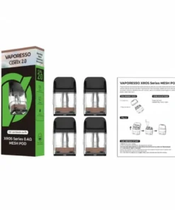 Vaporesso XROS Pods  1.2Ω, 1.0Ω, 0.8Ω, 0.6Ω, 0.4Ω | 2ml & 3ml Capacity | Anti-Leak, Clamshell Top Filling System