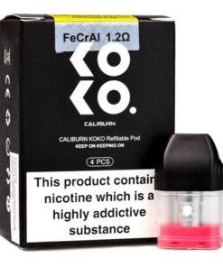 Alternative view of Caliburn KOKO Replacement Pods By Uwell 4 Pcs 1.2 Ohm