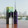 Crown Bar Al Fakher 8000 Puffs – Grape Mint Disposable Vape 3 crown bar al fakher 8000 puffs grape mint