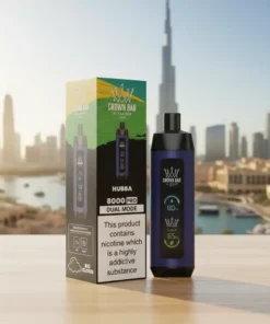 Crown Bar Al Fakher 8000 Puffs – Hubba Disposable Vape