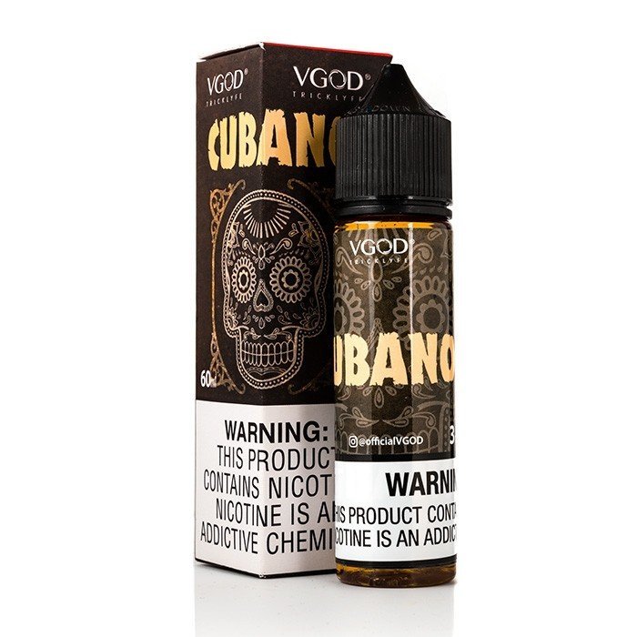 Cubano by VGOD – 60mL (3 mg) Vape Juice – Silver, Brown, and Black Variants 2 Cubano by VGOD – 60mL (3 mg) Vape Juice – Silver, Brown, and Black Variants - Image 2
