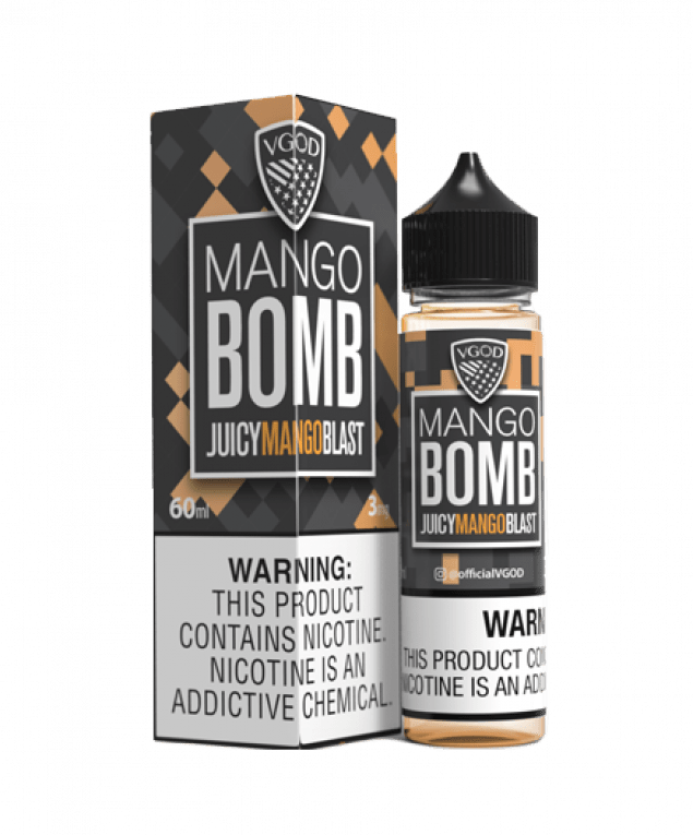Mango Bomb by VGOD – 60mL (3 mg) – Vape Juice (Iced & Non-Iced) 2 Mango Bomb by VGOD – 60mL (3 mg) – Vape Juice (Iced & Non-Iced) - Image 2