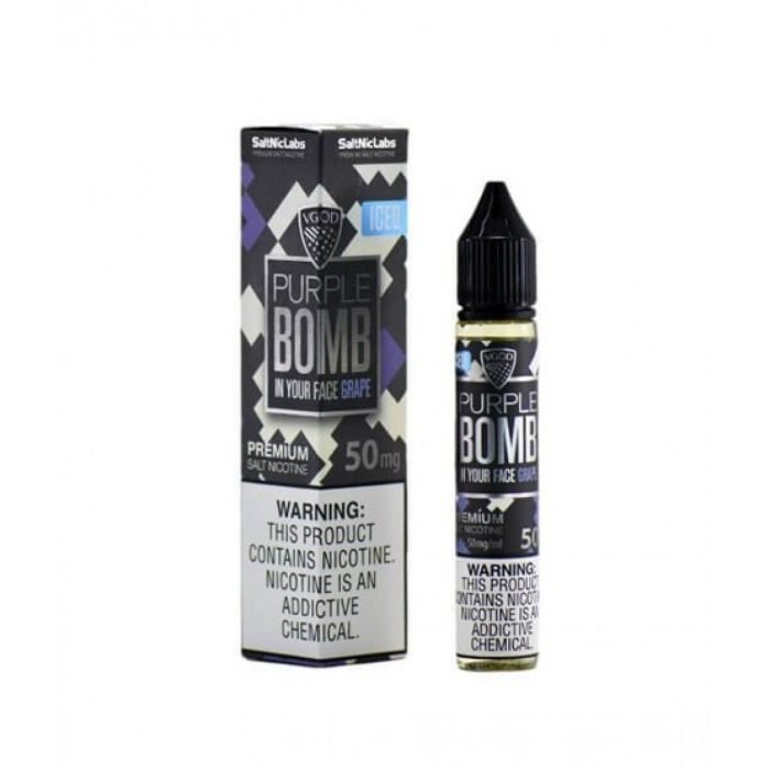 Purple Bomb Iced by VGOD Salt Nic 30 ml 1 Purple Bomb Iced by VGOD Salt Nic 30 ml